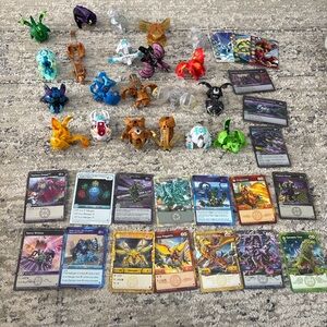Bakugan Battle Brawlers, 21 Action Figures 20 Cards Bundle
